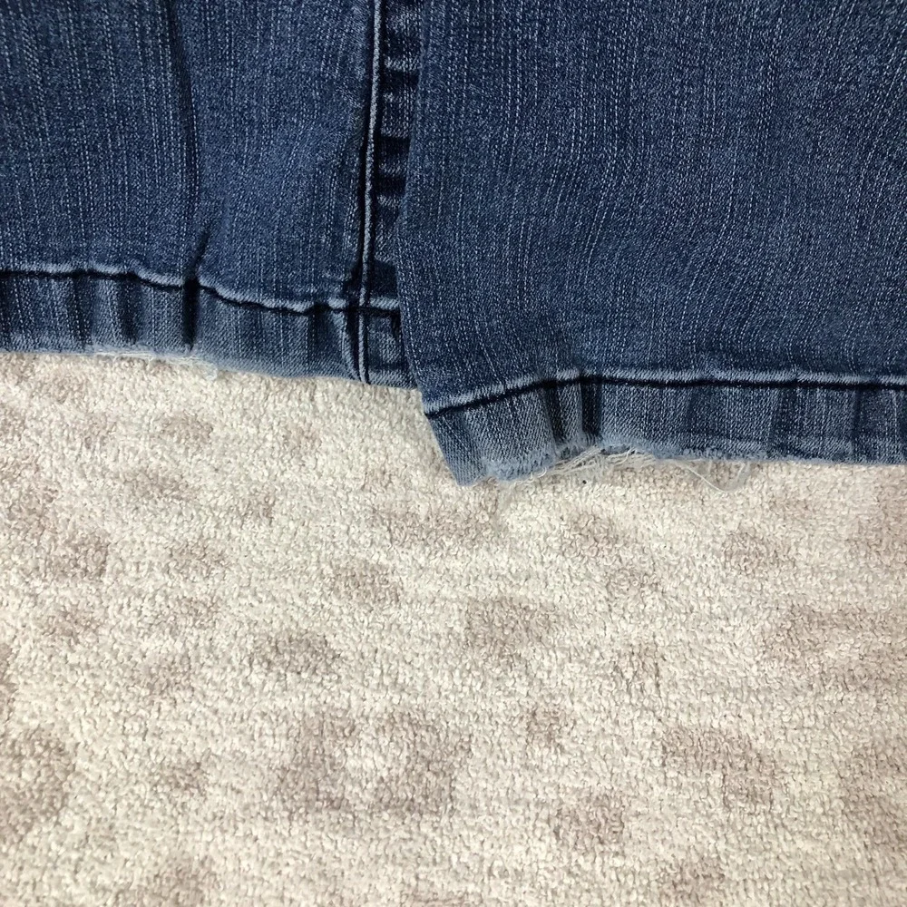 Sofia jeans women's 18 blue denim‎ Melisa flare distressed stretch